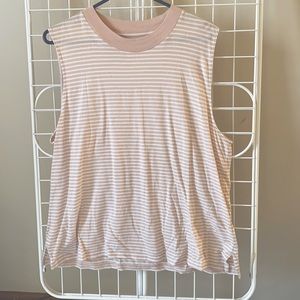 The Cotton Mockneck Muscle Tank- Everlane